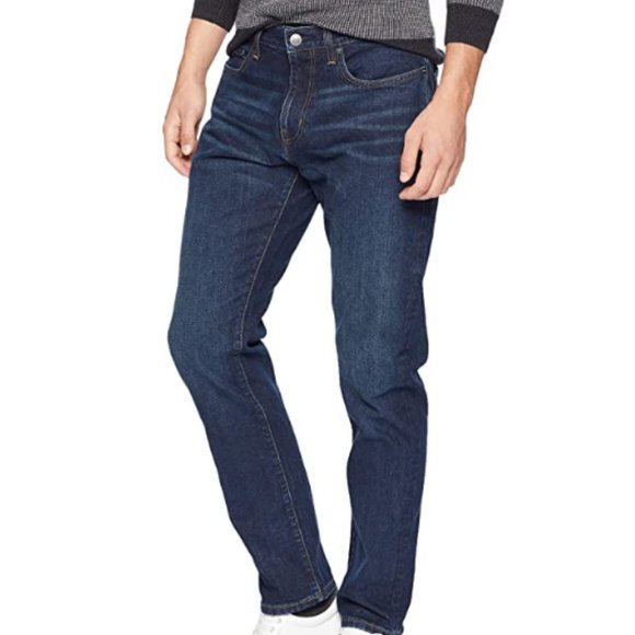 Men's Standard Athletic-fit Stretch Jeans